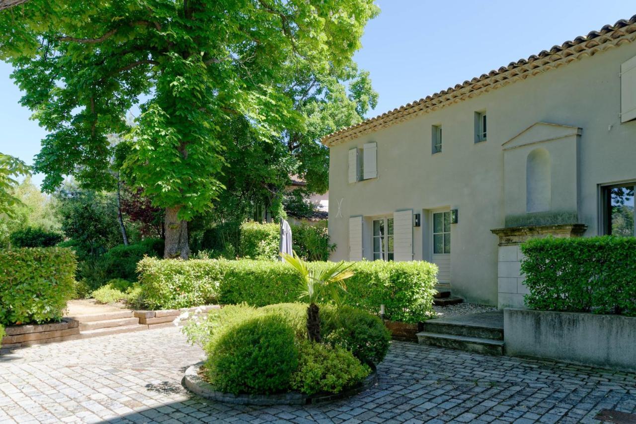 Private Furnished Apartment With All Comfort Has A Garden In A Green Space Meyreuil Luaran gambar