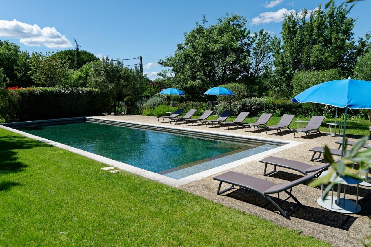 Private Furnished Apartment With All Comfort Has A Garden In A Green Space Meyreuil Luaran gambar