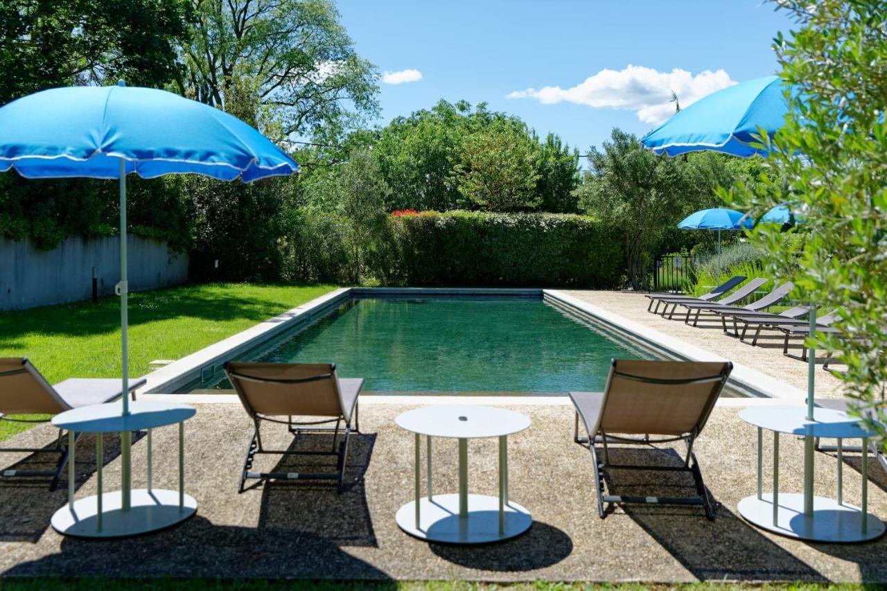 Private Furnished Apartment With All Comfort Has A Garden In A Green Space Meyreuil Luaran gambar